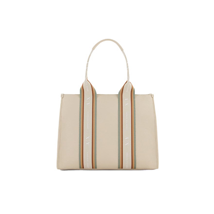 Armani Exchange shopper ecru