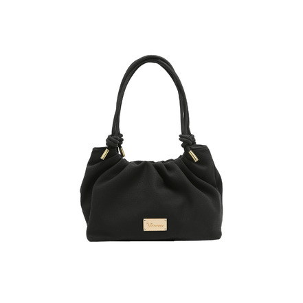 Woomen Vegan shoulder bag black