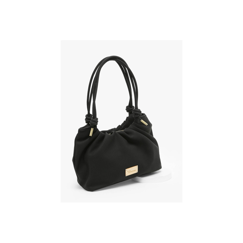 Woomen Vegan shoulder bag black 2