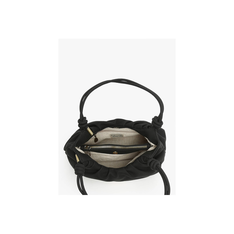 Woomen Vegan shoulder bag black 3