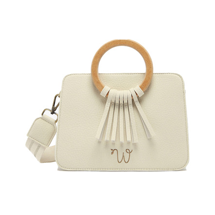 Woomen Vegan handbag ecru