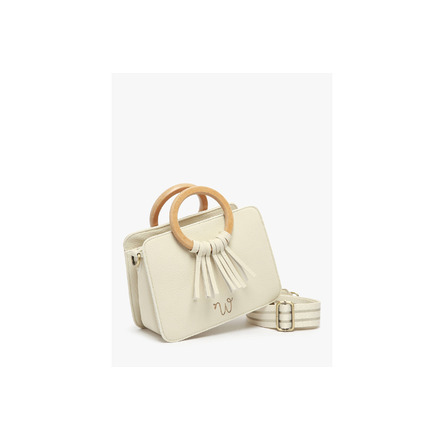 Woomen Vegan handbag ecru