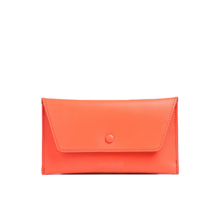 Ann Kurz wallet orange
