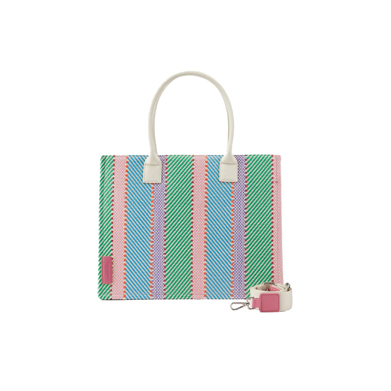 Seidenfelt shopper multicolor