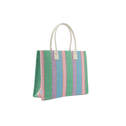 Seidenfelt shopper multicolor