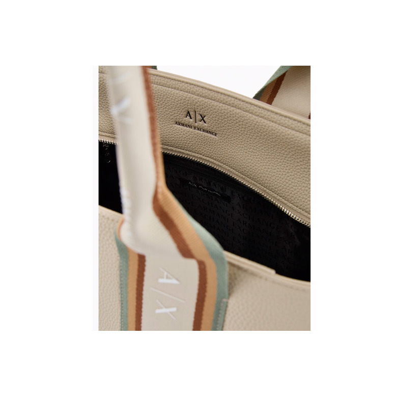Armani Exchange shopper ecru 3