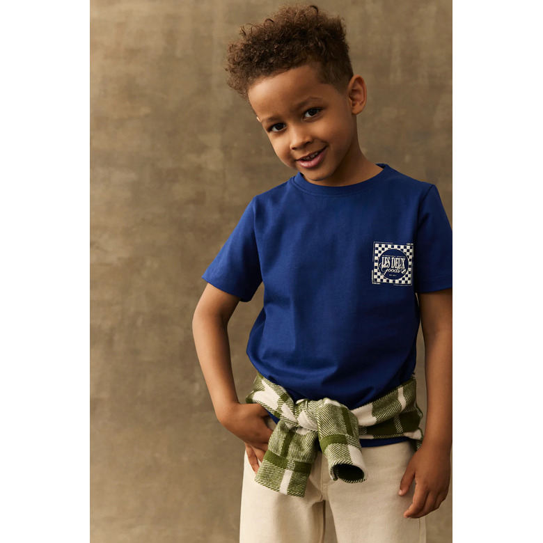 Les Deux t-shirts blue 2