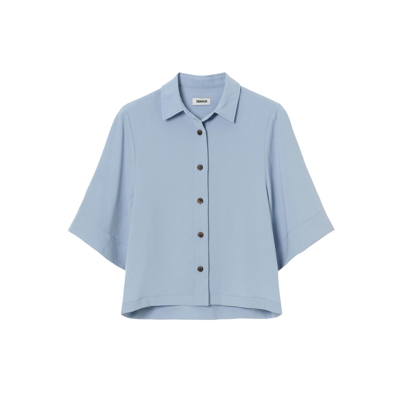 Zenggi blouse blauw 1