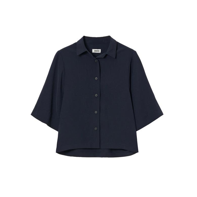 Zenggi blouse blauw