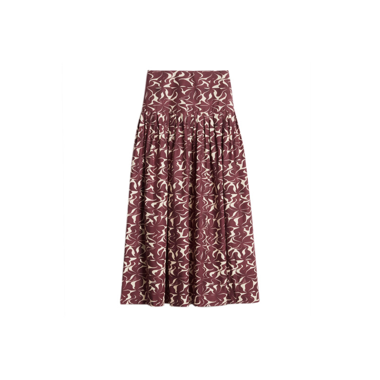 Vanessa Bruno rok bordeaux