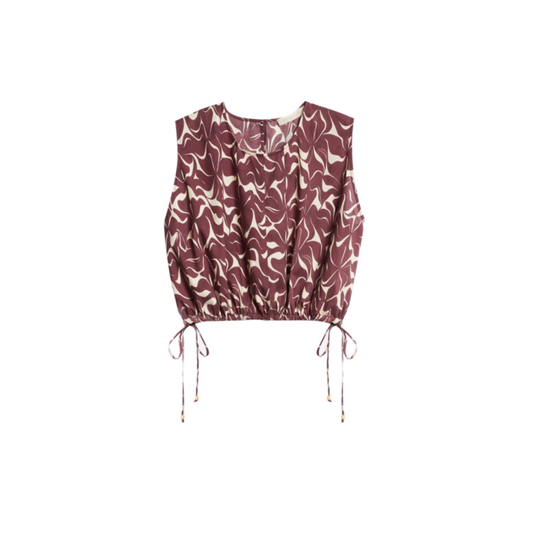 Vanessa Bruno blouse bordeaux