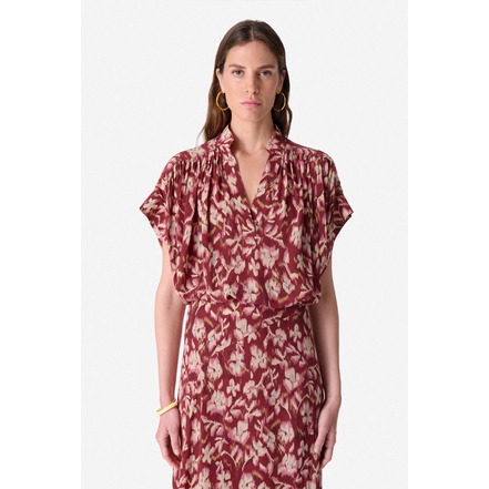 Vanessa Bruno blouse bordeaux