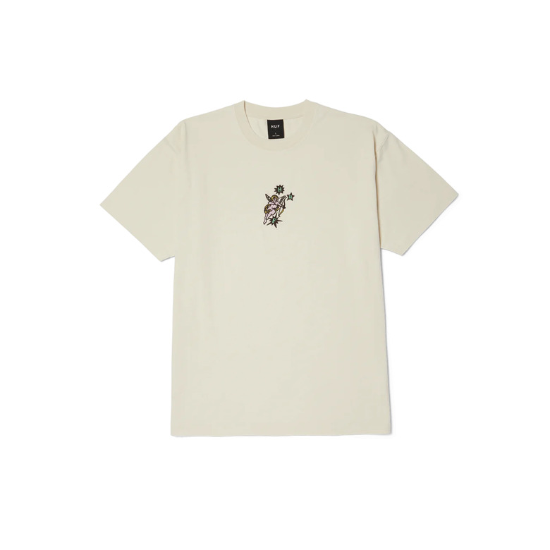 Huf t-shirts lightbrown 1