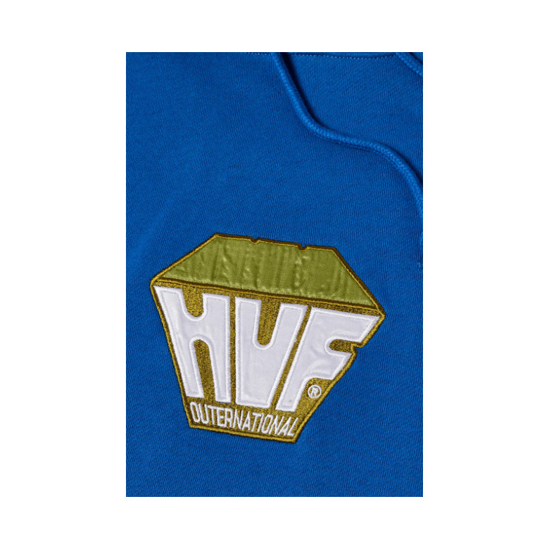 Huf hoodie blue 2