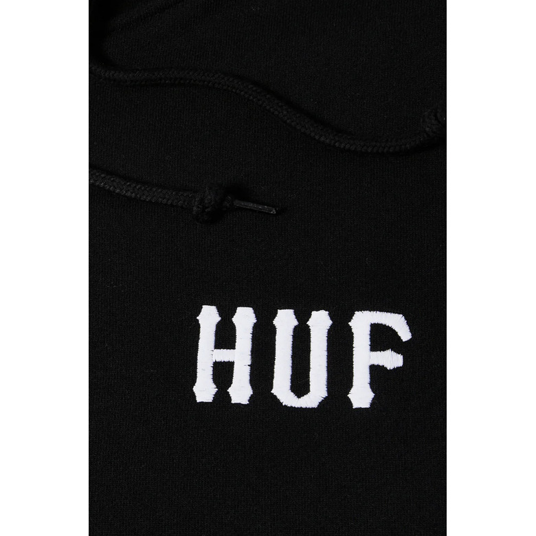 Huf hoodie black 2