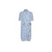 Numph jurk blauw 1