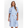 Numph jurk blauw 2