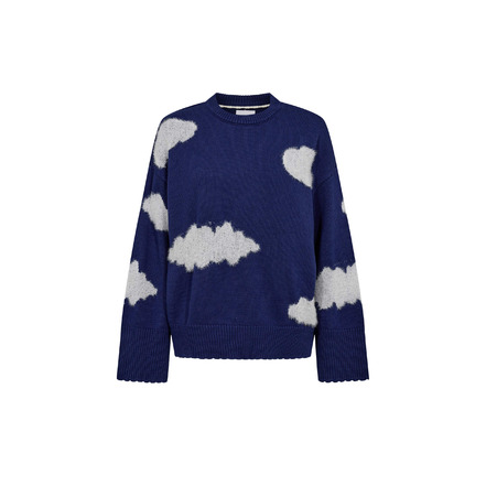 Numph trui blauw