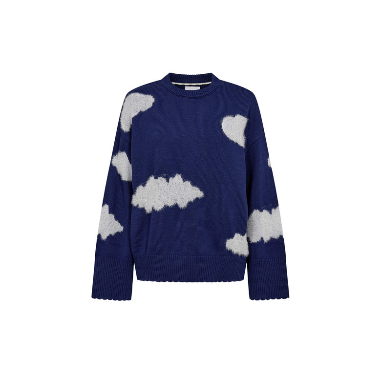 Numph trui blauw