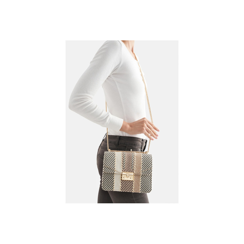 Seidenfelt crossbody bruin 4
