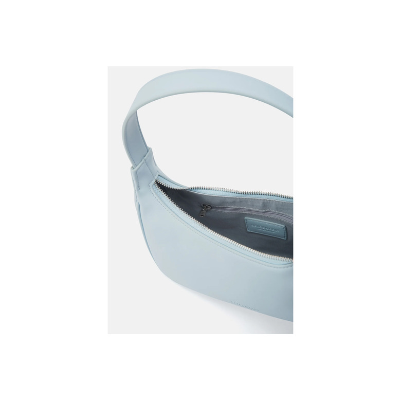 Seidenfelt schultertasche blau 3