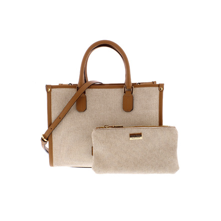 Carol J. handtasche beige