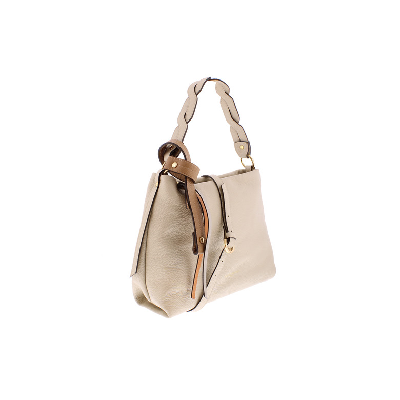 Carol J. sac porté épaule beige 2