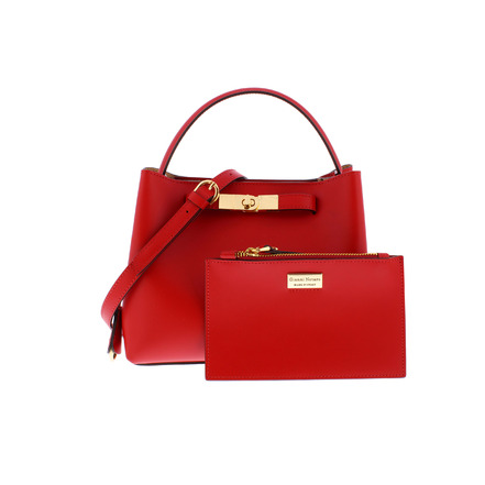 Carol J. handtasche rot