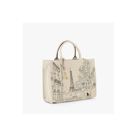 Lollipops shopper ecru