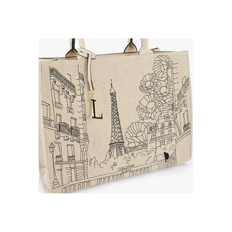 Lollipops shopper ecru 4