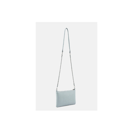 Seidenfelt umhängetasche blau