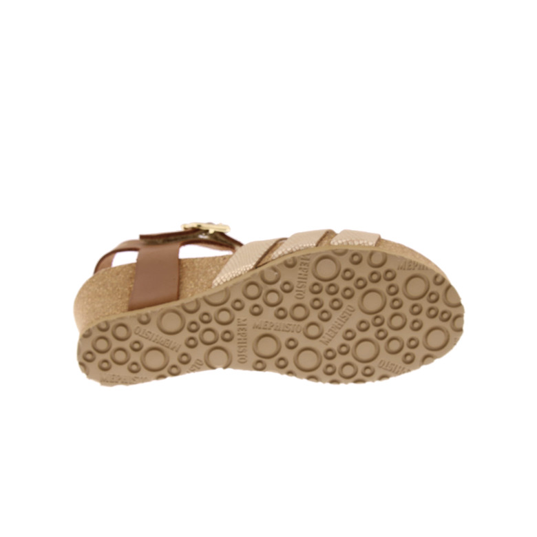 Mephisto sandalen cognac 5
