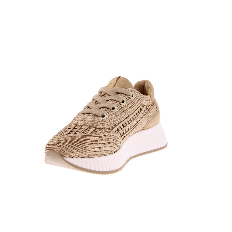 Softwaves sneakers goud 3