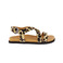 Iqonic sandals brown 1