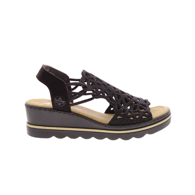 Rieker sandals black