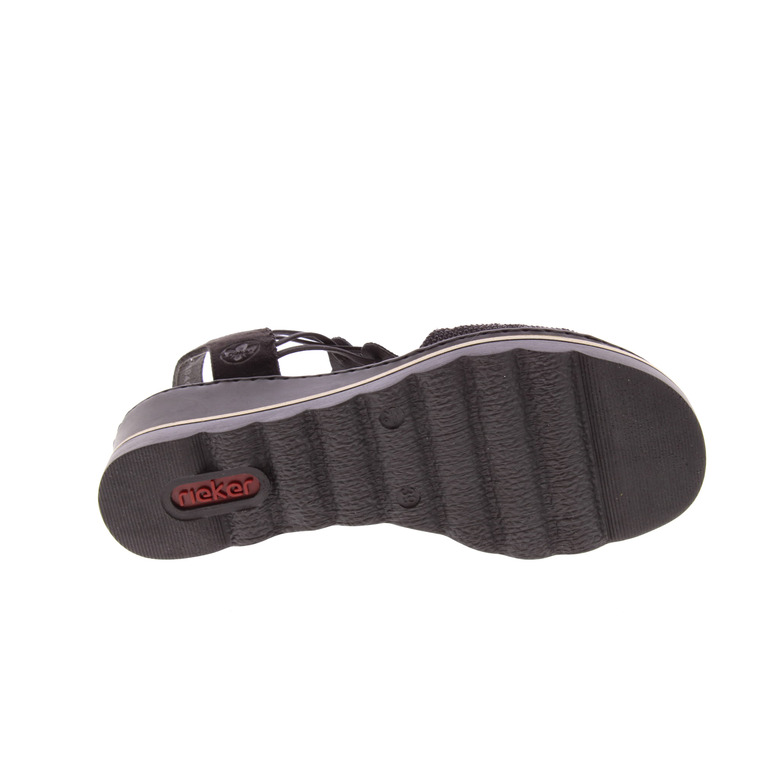 Rieker sandals black 5