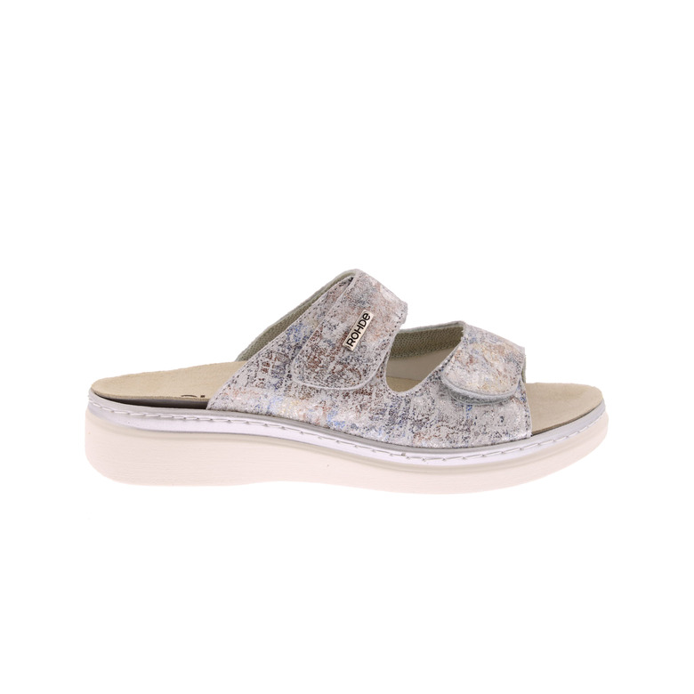 Rohde slippers silver