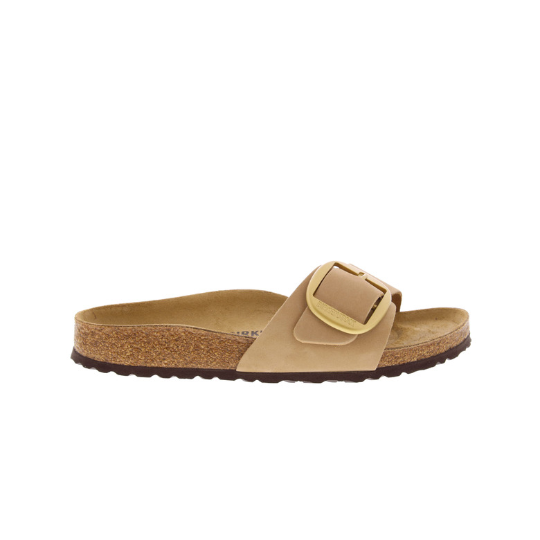 Birkenstock thong slippers lightbrown