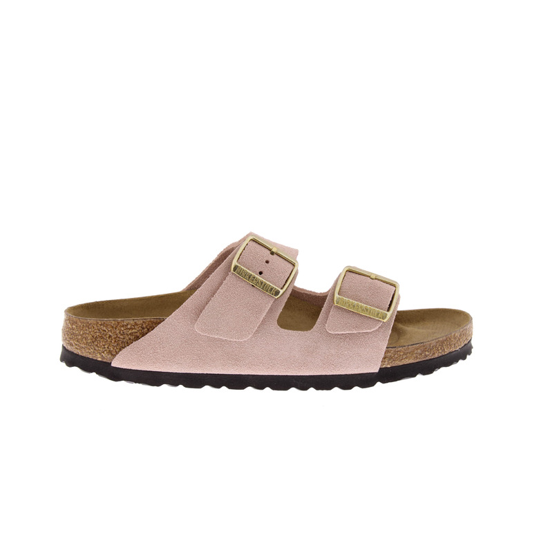 Birkenstock thong slippers pink