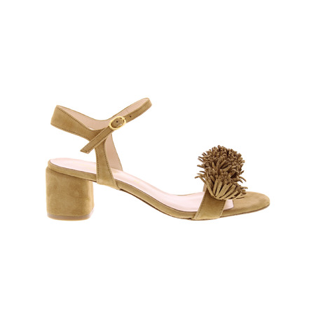 Bianca Di sandalen camel