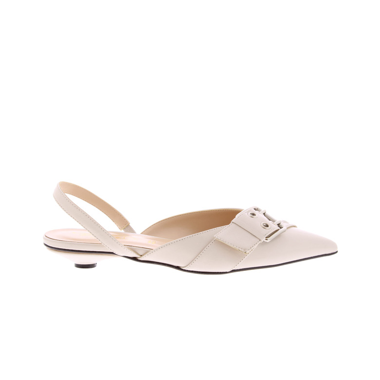 Bianca Di slingbacks ecru