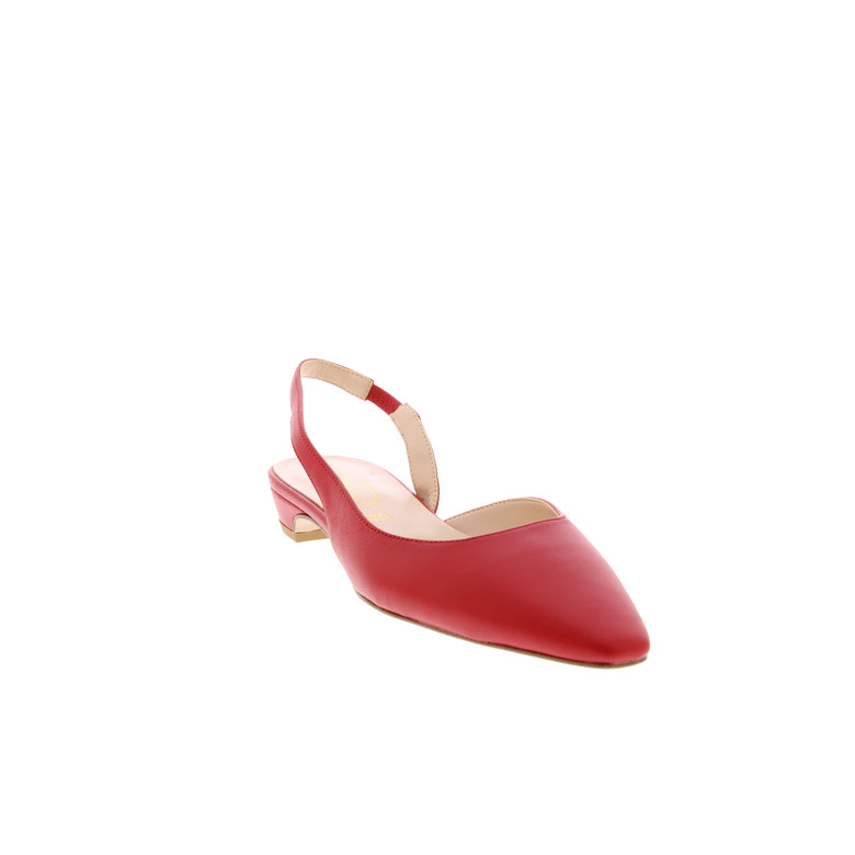 Bianca Di slingbacks red 2