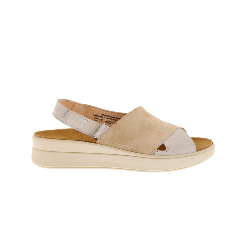 Think! sandalen beige