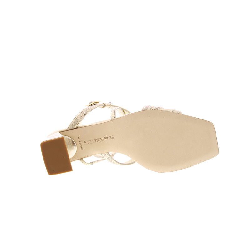 Sam Reychler sandals gold 5