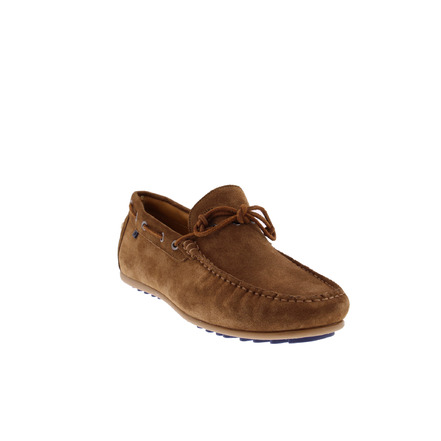 Floris Van Bommel mokassins & halbschuhe cognac