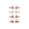 Mimi & Lula haaraccessoires multi color 1