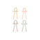 Mimi & Lula haar-accessoires multicolor 1