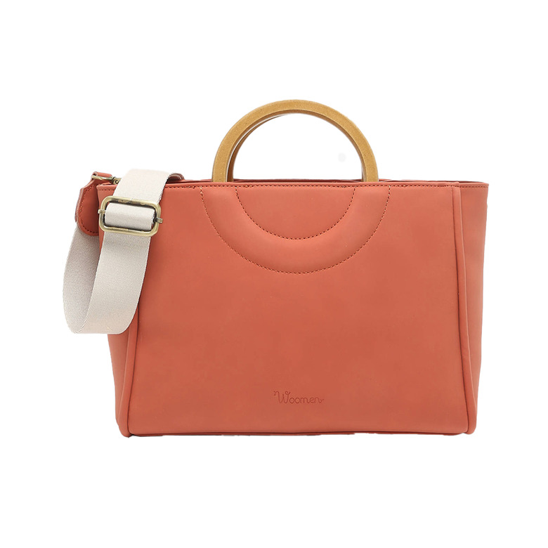 Woomen Vegan handbag orange