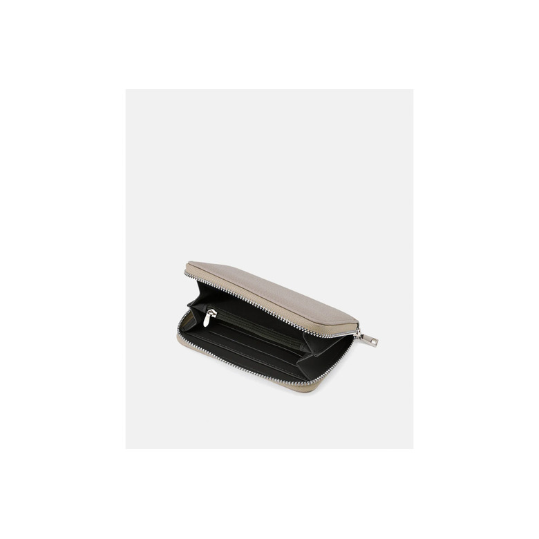 Seidenfelt portemonnaie beige 2
