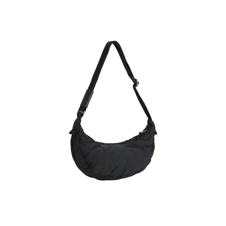 Seidenfelt schultertasche schwarz